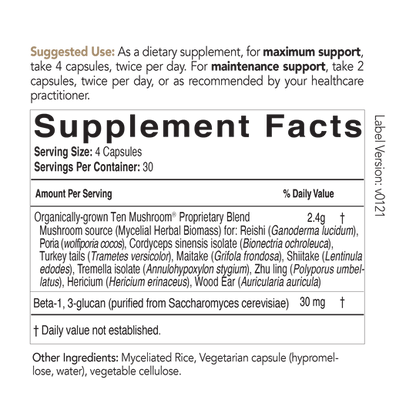 Bastox Ten Mushroom Formula